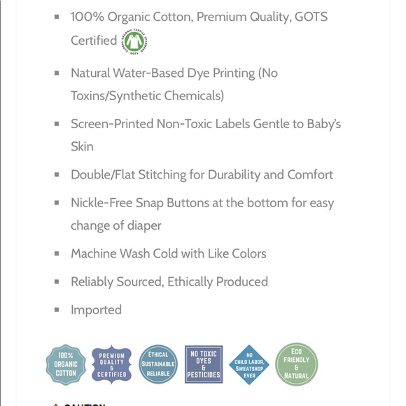 BeeCotton Organics Graphic Pattern Dress - Picture 3 of 3